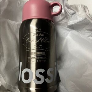 Glossier Holiday Tumbler - Brand New